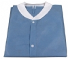 Disposable Lab Coats, Blue, 10/pk